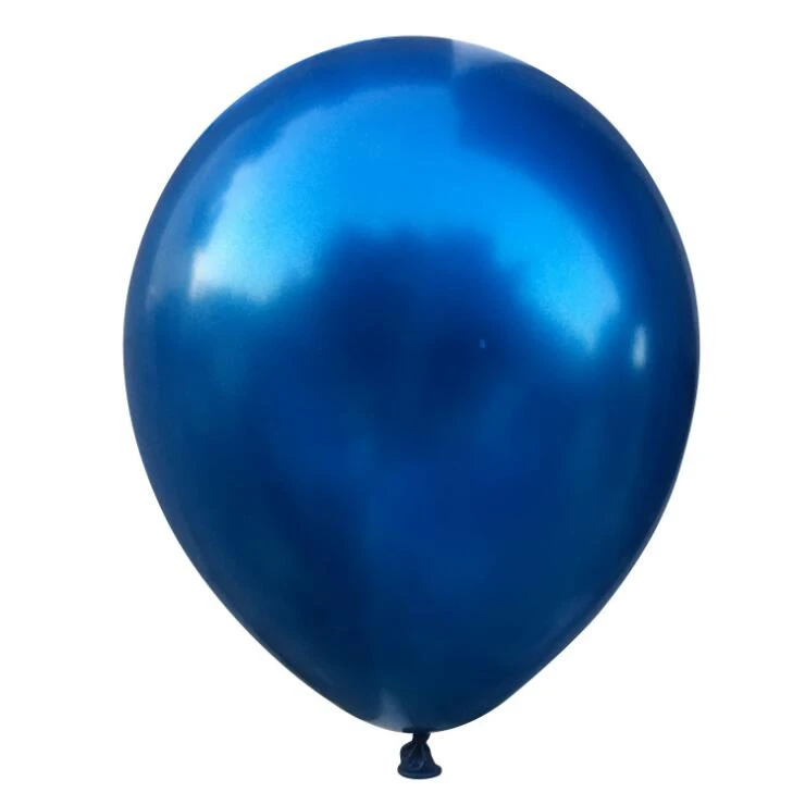 

10PCS 12inch Blue Color Latex Balloons Gold Confetti Air Balloon Inflatable Ball For Birthday Wedding Party Baby Shower Supplies