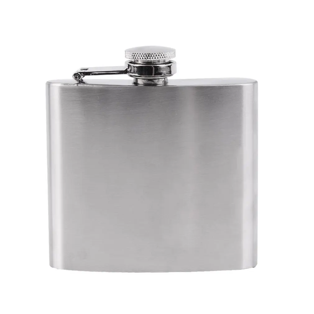 

1-8oz Hip Flask Kit Whiskey Vodka Alcohol Wine Bottle Cocktail Making Set Bar Drinkware Round Funnel Wine Water Bottle Pot Set