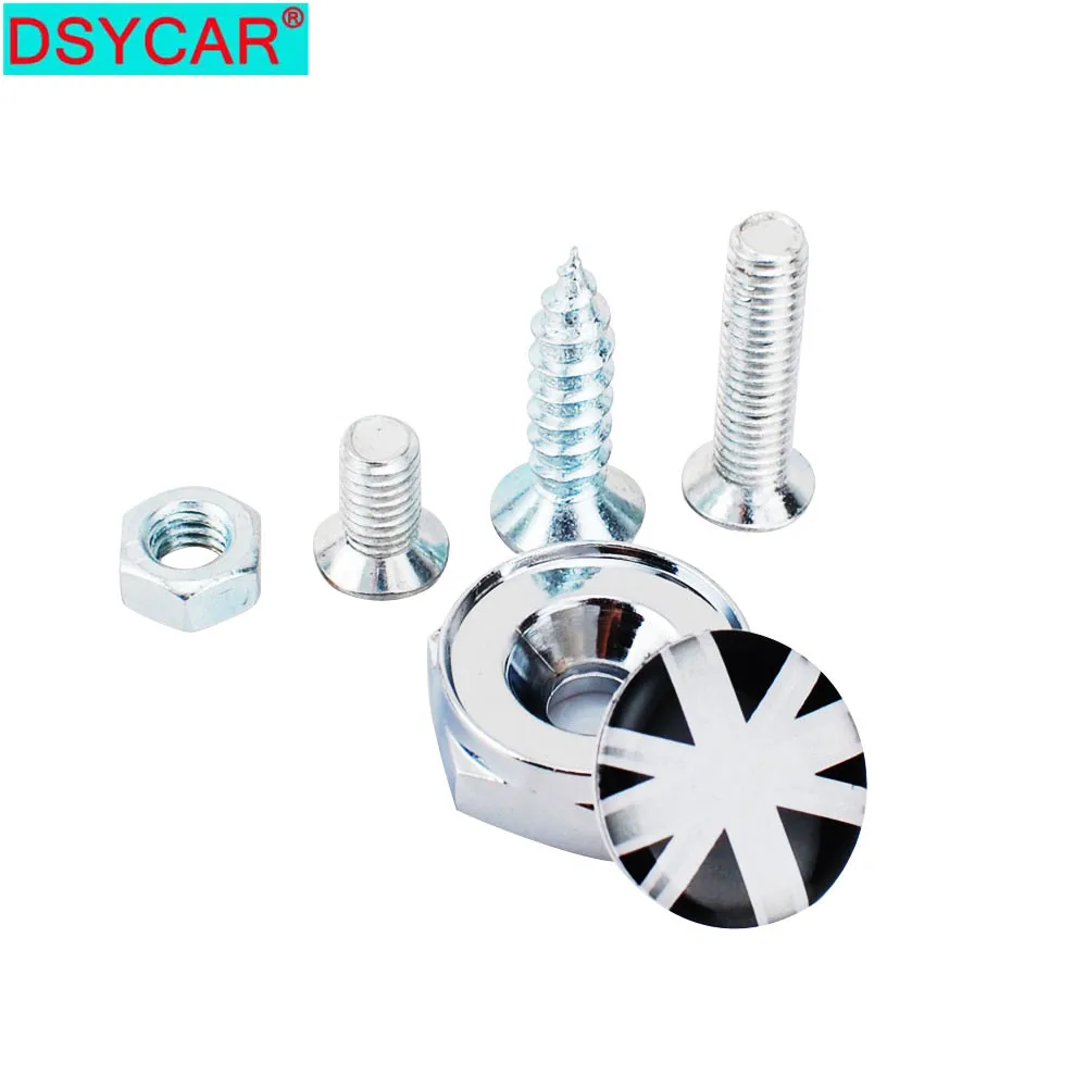 DSYCAR 1 комплект автомобильные аксессуары Английский Британский флаг резьба