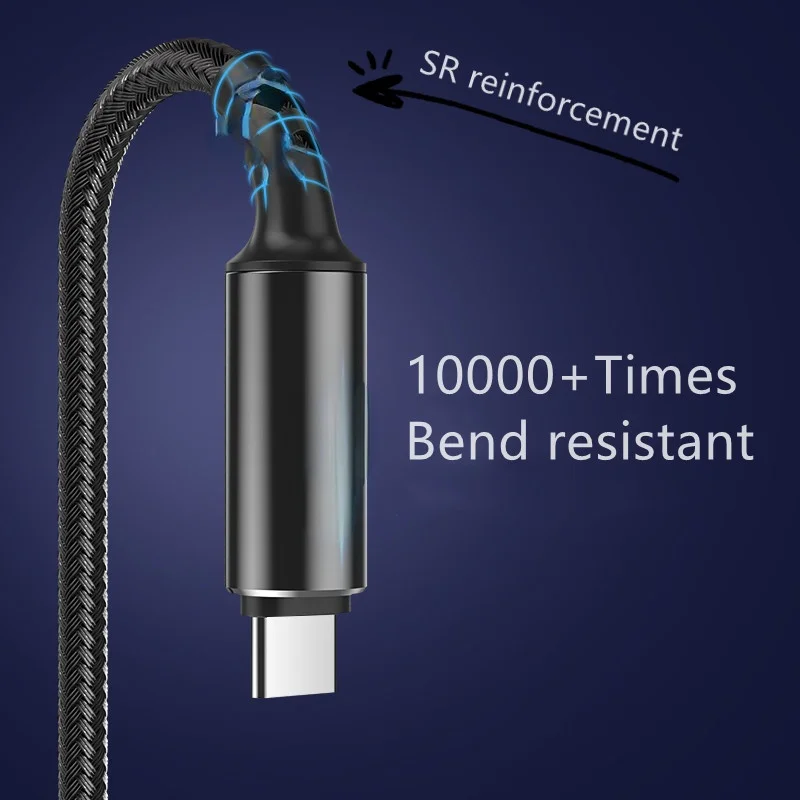 

Type C USB Cable for Samsung S10 USB-C Charger Type-C USB Cables Data Cord Sync Fast Charging for Xiaomi Phone Cable USB C Wire