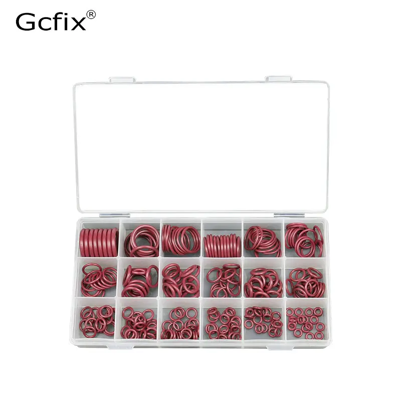 Ассортимент уплотнительных колец HNBR комплект резиновых для кондиционера