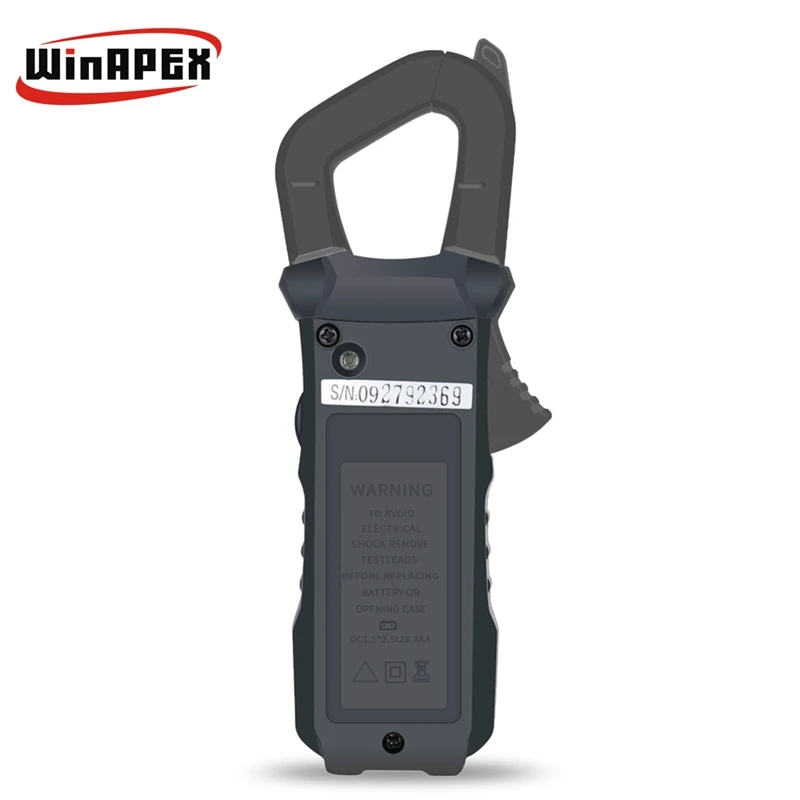 Цифровой мультиметр зажим 6000 отсчетов автоматическая идентификация