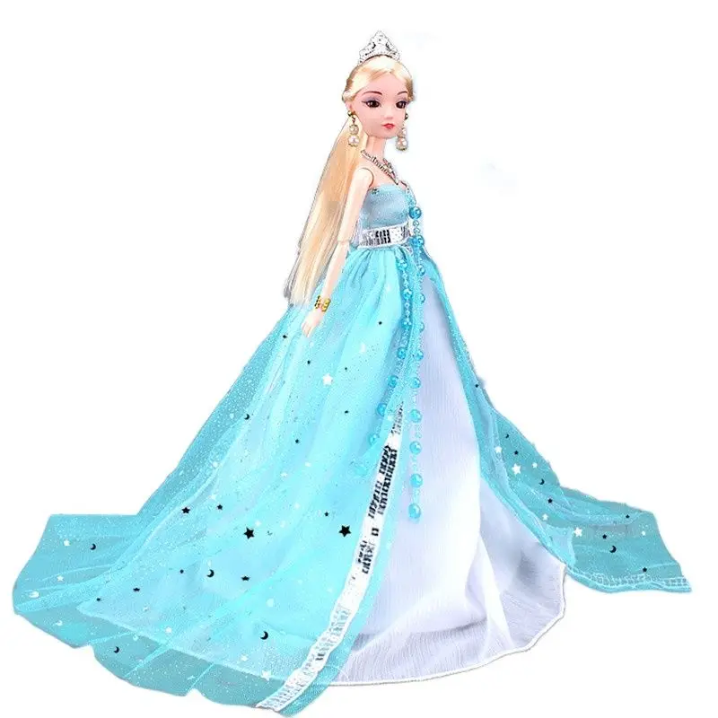 Платье принцессы в стиле Фэнтези наряды для кукол Барби аксессуары игровой домик