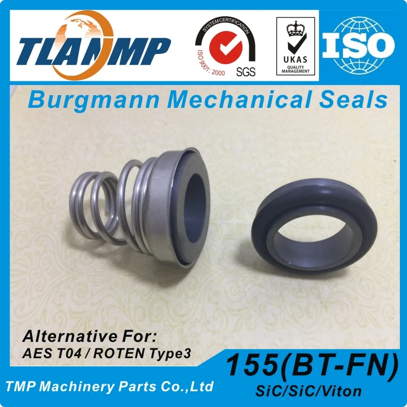 Механическое уплотнение TLANMP 155-17 (материал: SiC-Vit) для водяных насосов | AES T04/Burgmann