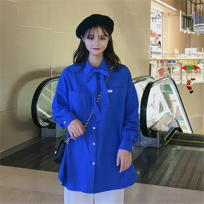 

Новая модная женская футболка с принтом, рубашка с длинным рукавом, рубашка с отворотом, Тонкий Топ, футболка