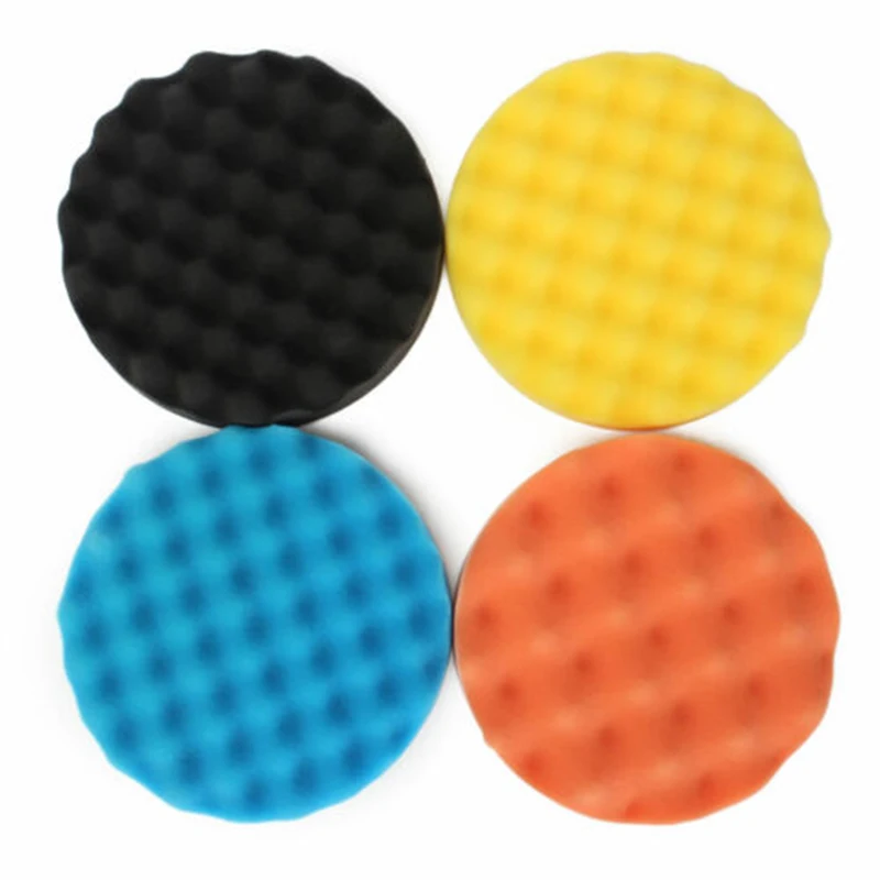 

4pcs/set Sponge Polishing Pad Waxing Foam Buffing For Car Auto Polisher Durable