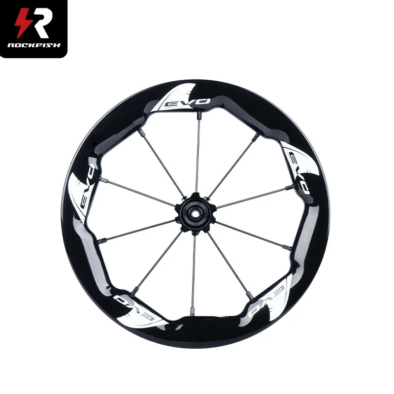 

Children's Bicycle Shark Fin Wheel Set Carbon Fiber Lightweight Racing Wheel Set Multi-Specification Bearing Selection