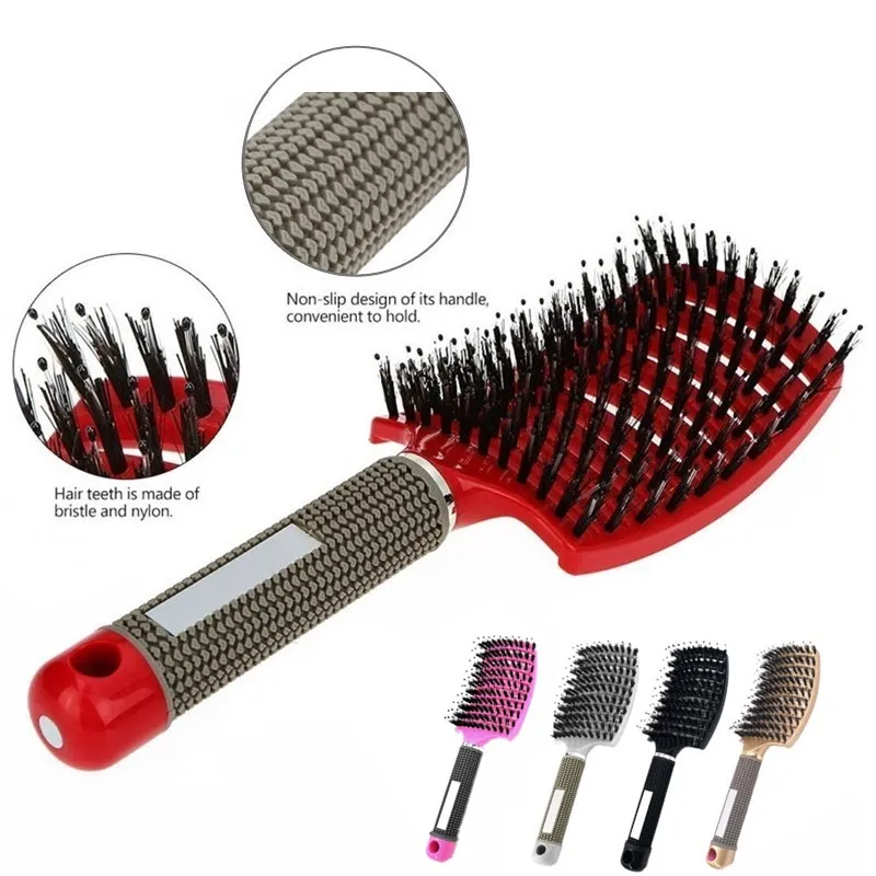 2019 Модная Складная расческа Антистатическая для парикмахерских салонная