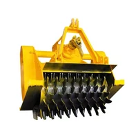 1meter width tractor accessories root shredder tractor with stump branch no digging root shredding machine