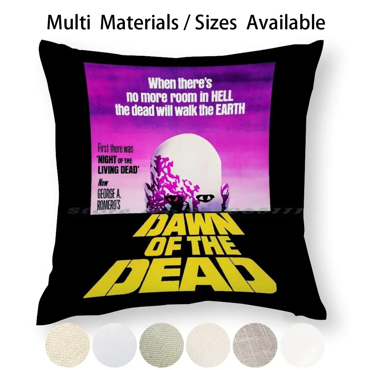 Наволочка на подушку Dawn Of The Dead наволочка из хлопка и льна с ужасами фильмами