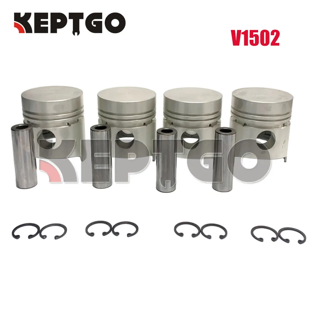 

New V1502 Piston Set for Kubota (4 PCS)