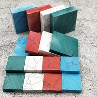 synthetic turquoise diy knife handle patch spacer inlay decorative material knife embryo accessories