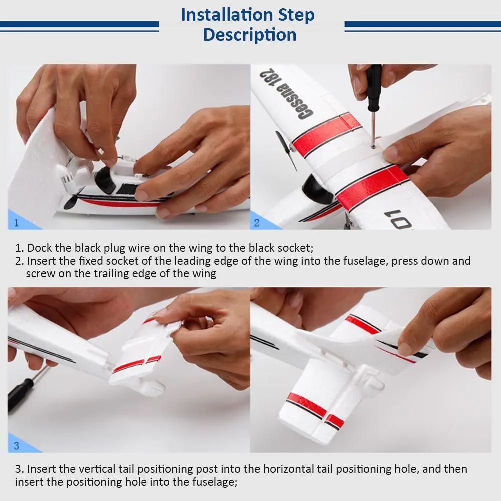 FX801 RC самолет EPP планер из пеноматериала с гироскопом 2 4G 2CH RTF Дистанционное