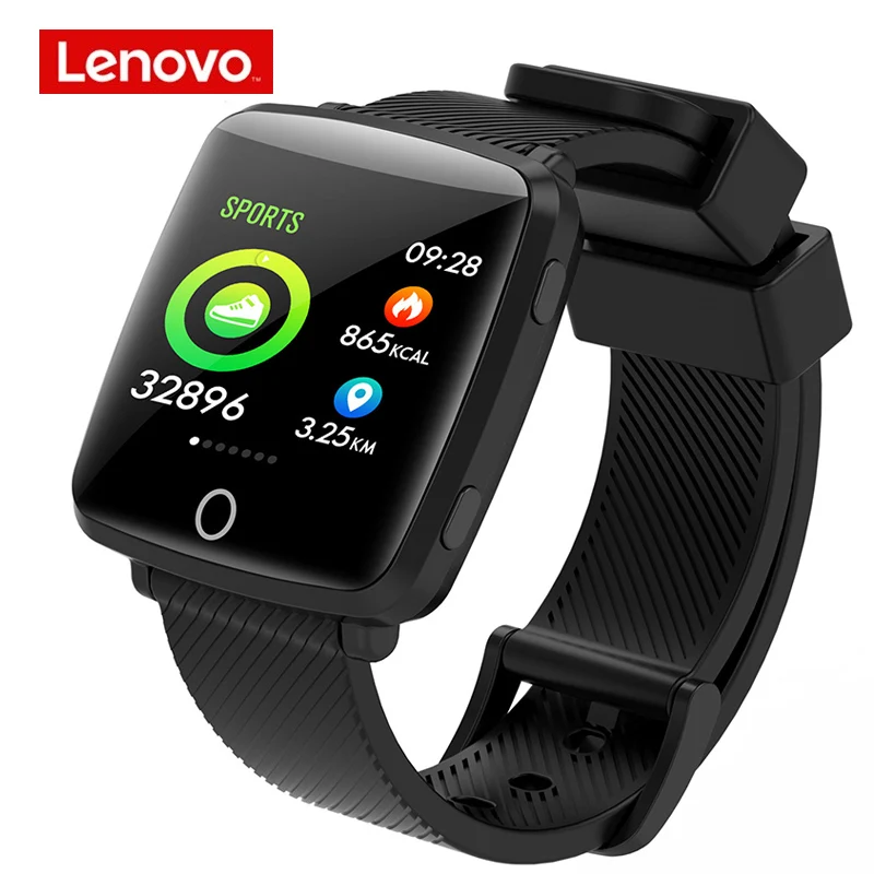 Смарт часы Lenovo HW25 Bluetooth спортивный монитор сердечного ритма IP68 водонепроницаемые