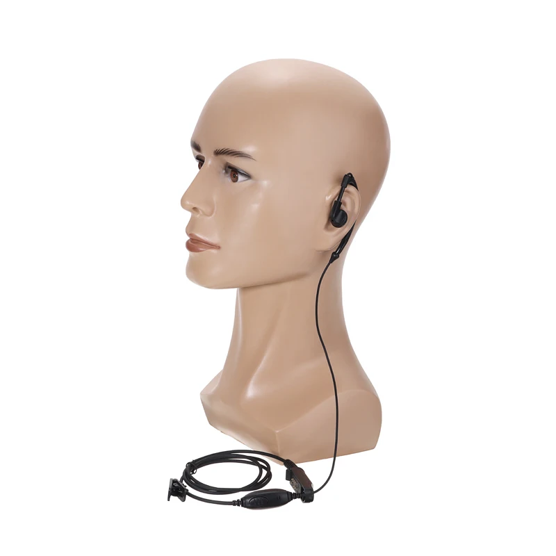 Водонепроницаемая гарнитура с микрофоном PTT скрытая Акустическая трубка