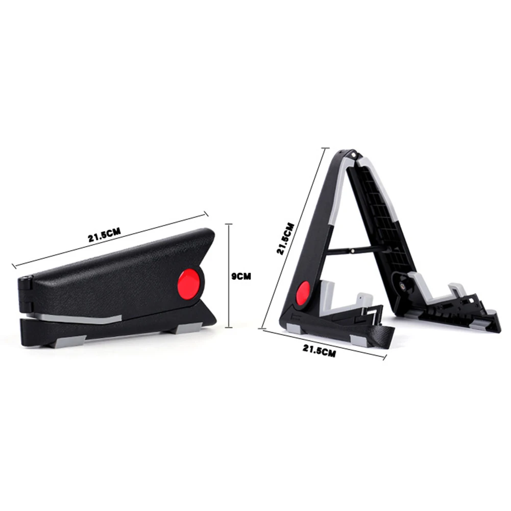 

Foldable Ukulele Bracket Holder Rack Portable A-frame Guitar Stand Violin Instrument Floor Accessories
