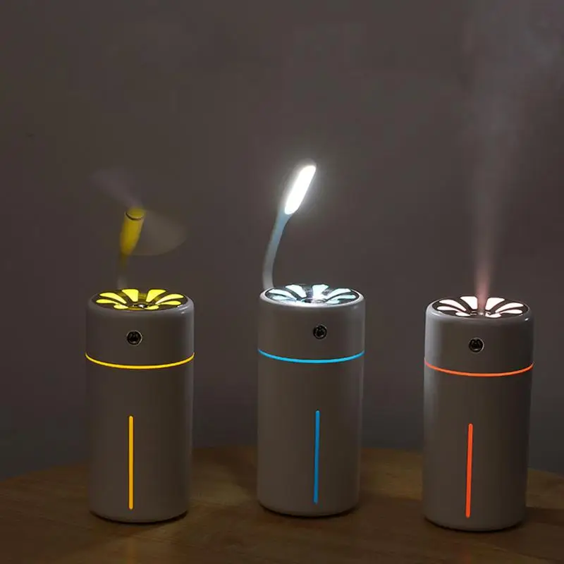 Увлажнитель воздуха ультразвуковой портативный с питанием от USB и