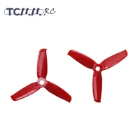 tcmmrc 4 pairs paddle gemfan 3052 3 propeller 3bladetri blade cw ccw for fpv racer rc drones