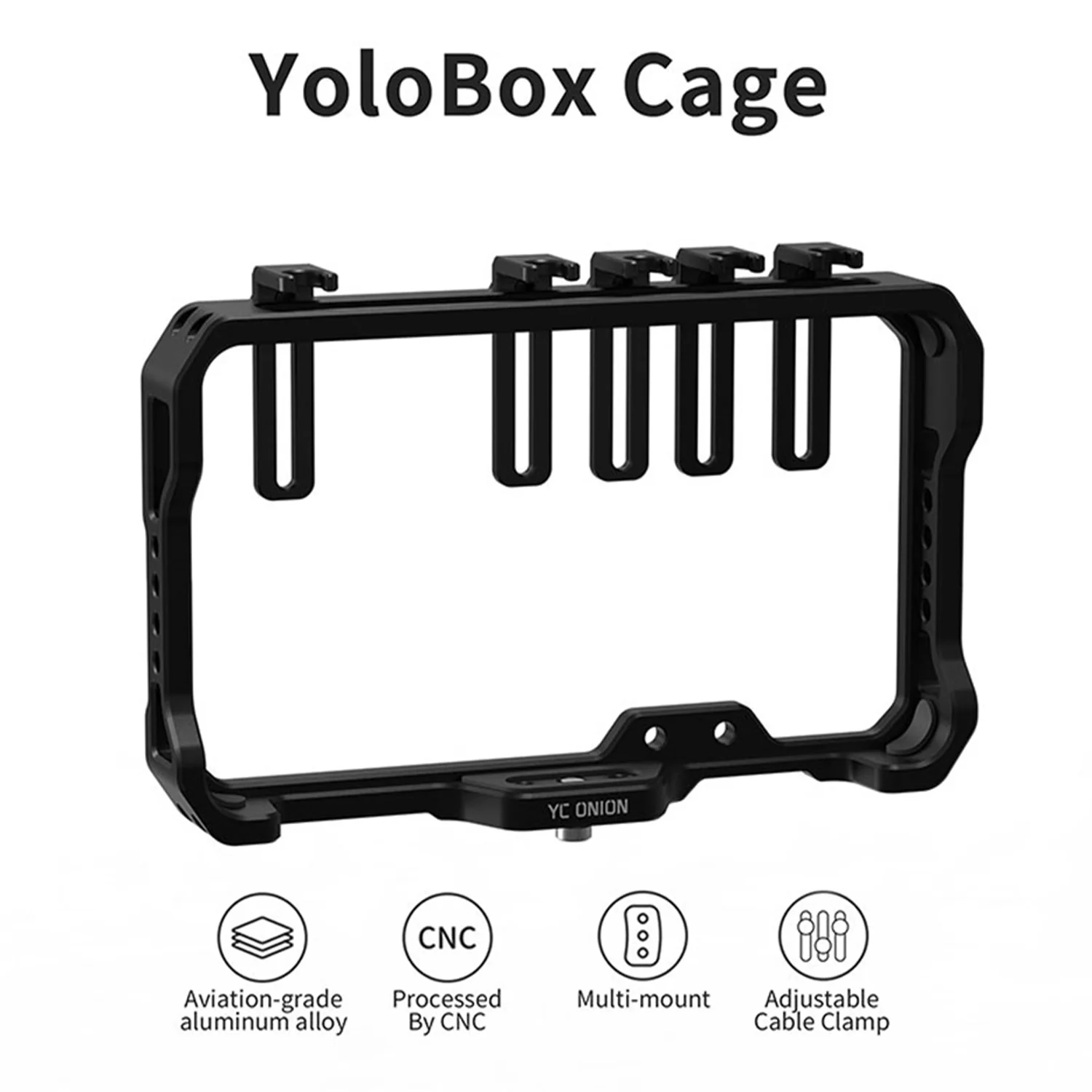 

Клетка для мониторинга лука YC для YoloBox с регулируемым зажимом шнура и насыщенным расширительным портом