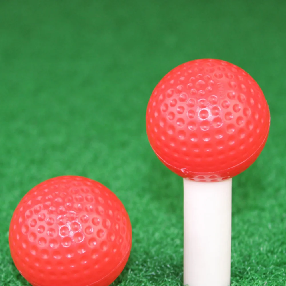 

22pcs Hollow Non-porous Swing Training Aids Indoor Double Layer Practice Balls for Indoor (White)