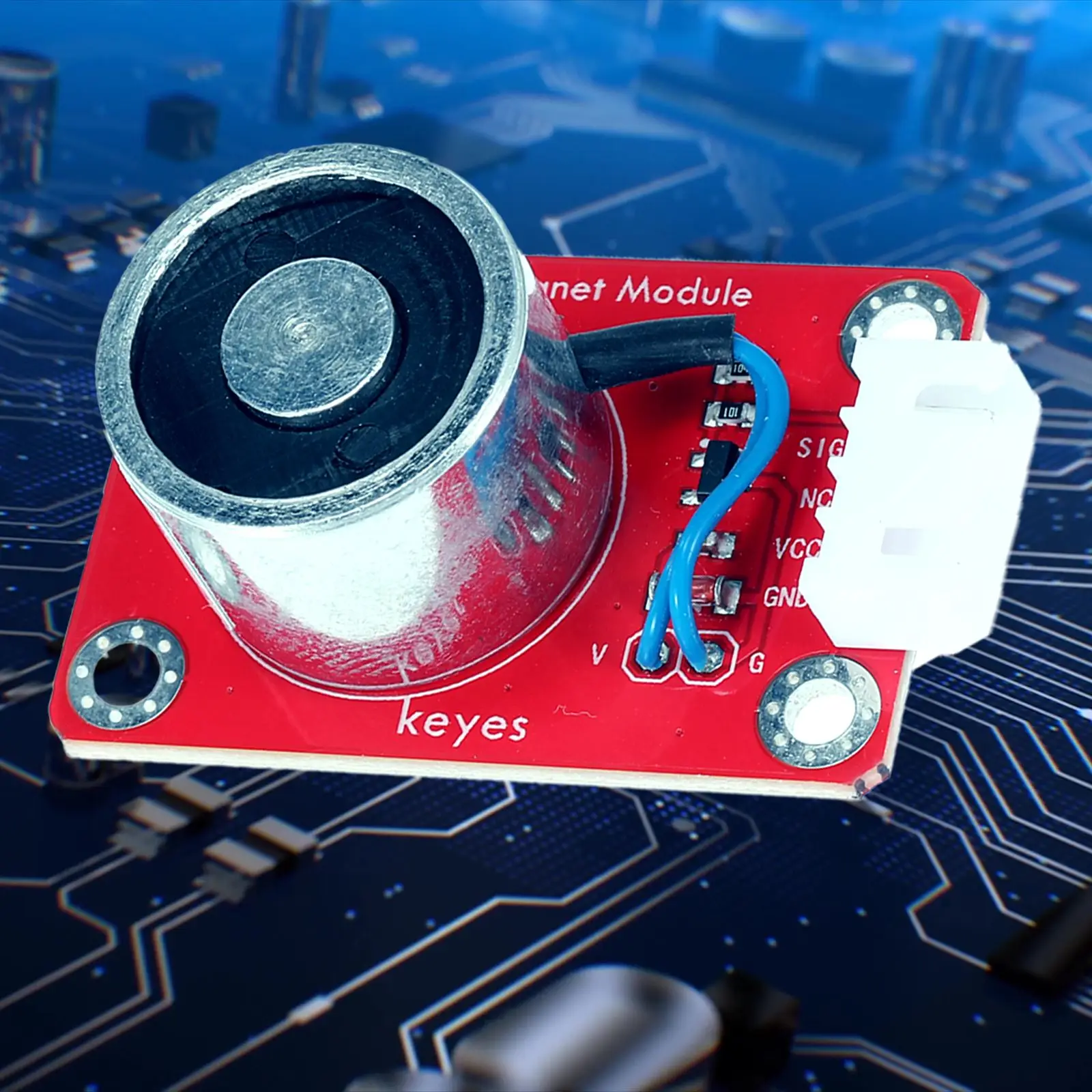 

Electromagnet Module With Strong Magnetic Permeability Holding Electronic Building Block Sensor Component Suction Cup Solenoid