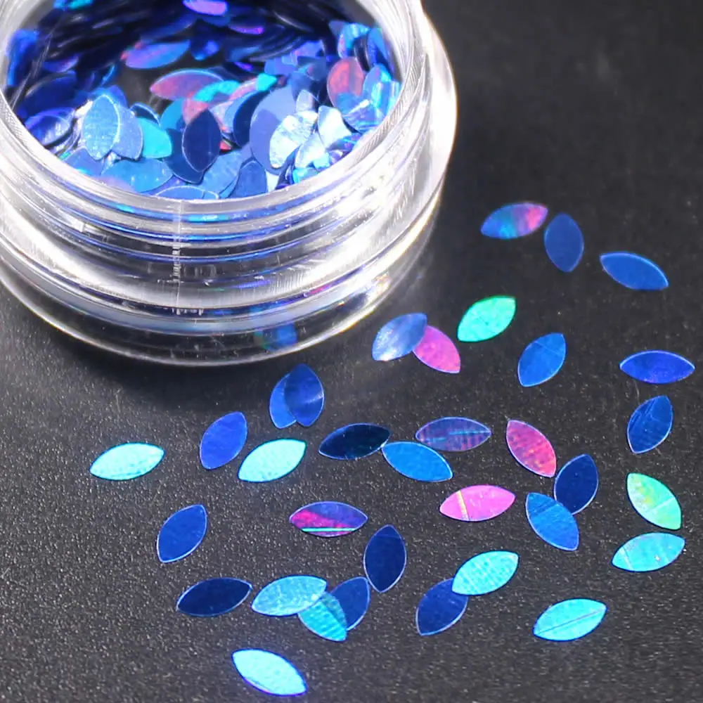 1 шт. 12 Ccolors DIY лист форма акриловый порошок гель лак для ногтей украшения для дизайна ногтей хрустальный Маникюр профессиональные аксессуары для ногтей - Цвет: 18