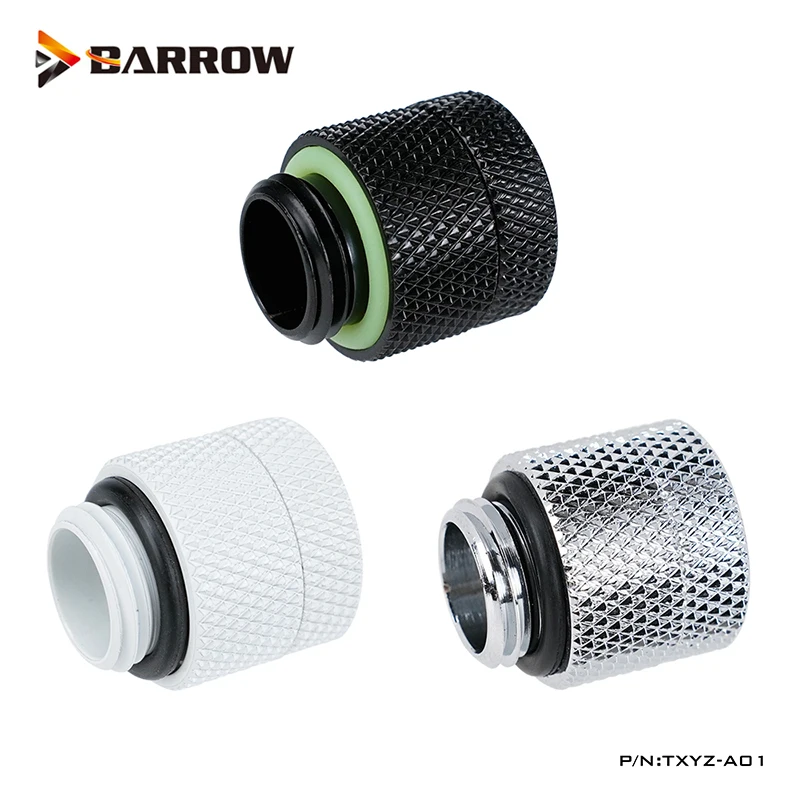 Barrow G1/4 &quot13 мм 360 Roatry Extender штекер гнездо белый черный серебристый PC водяное