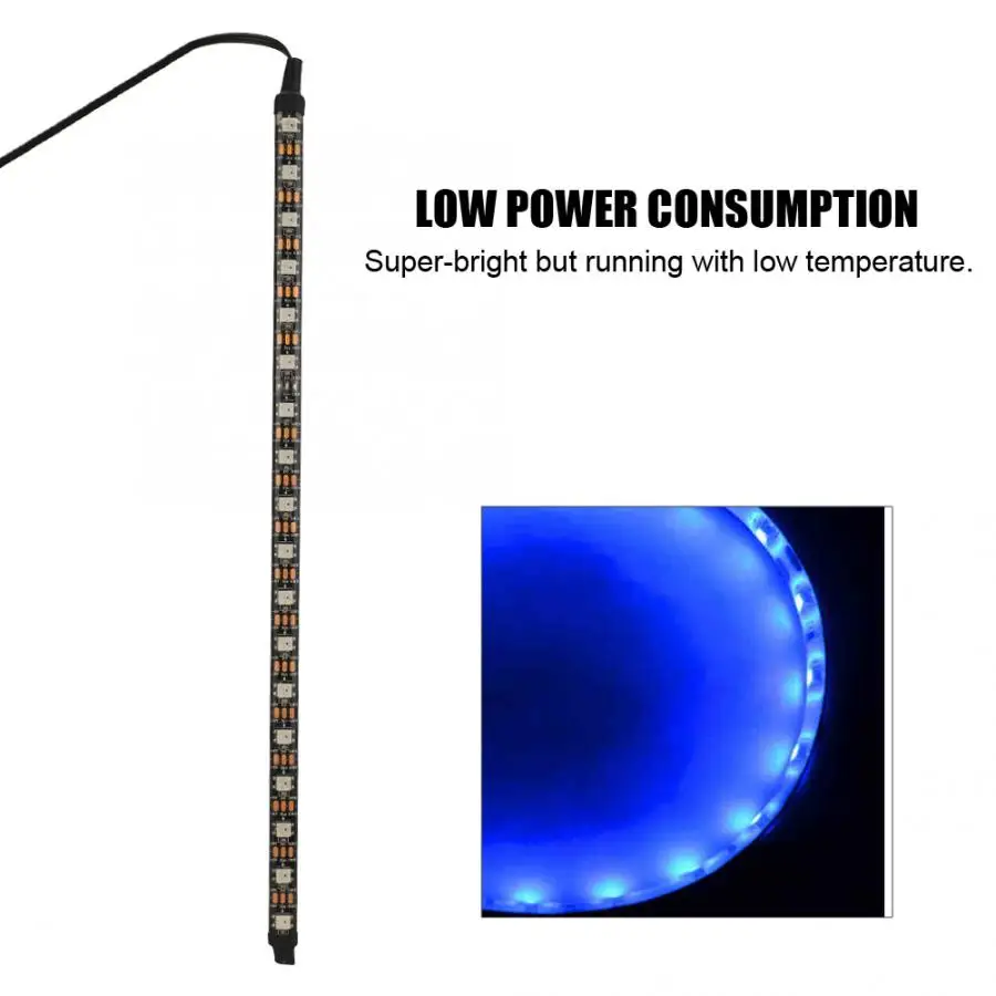 5V 3Pin ручная кнопка RGB светодиодный светильник для компьютера фоновый красочный |