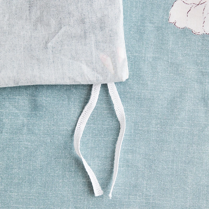 

Peach Blossom Duvet Cover Sets Pure Cotton Quilt Cover Twin Single Double Queen King Bedding Set 2Pc Pillowcase Pomforter Cover