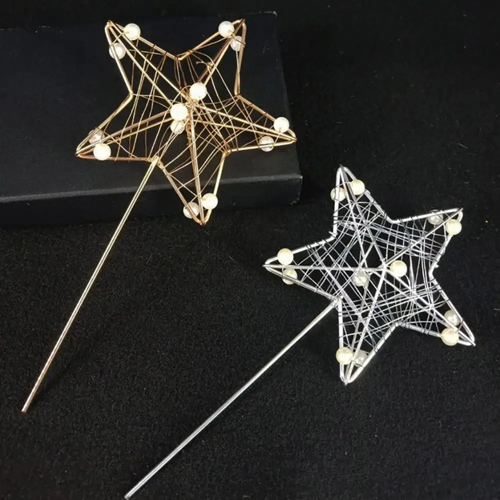 Совершенно новый 1 шт. Луна Звезда в форме сердца светодиодный жемчужный торт