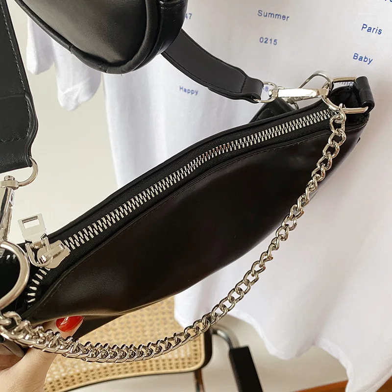 

2021 Hot Wholesale Ladies Handbag Fashion Chain Shoulder Bag Underarm Handbag
