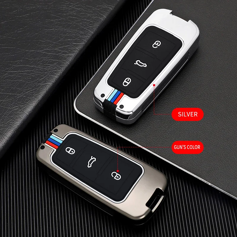 

Чехол для ключа VW Volkswagen CC Passat CC b6 b7, чехол из цинкового сплава с 3 кнопками, без ключа, аксессуары