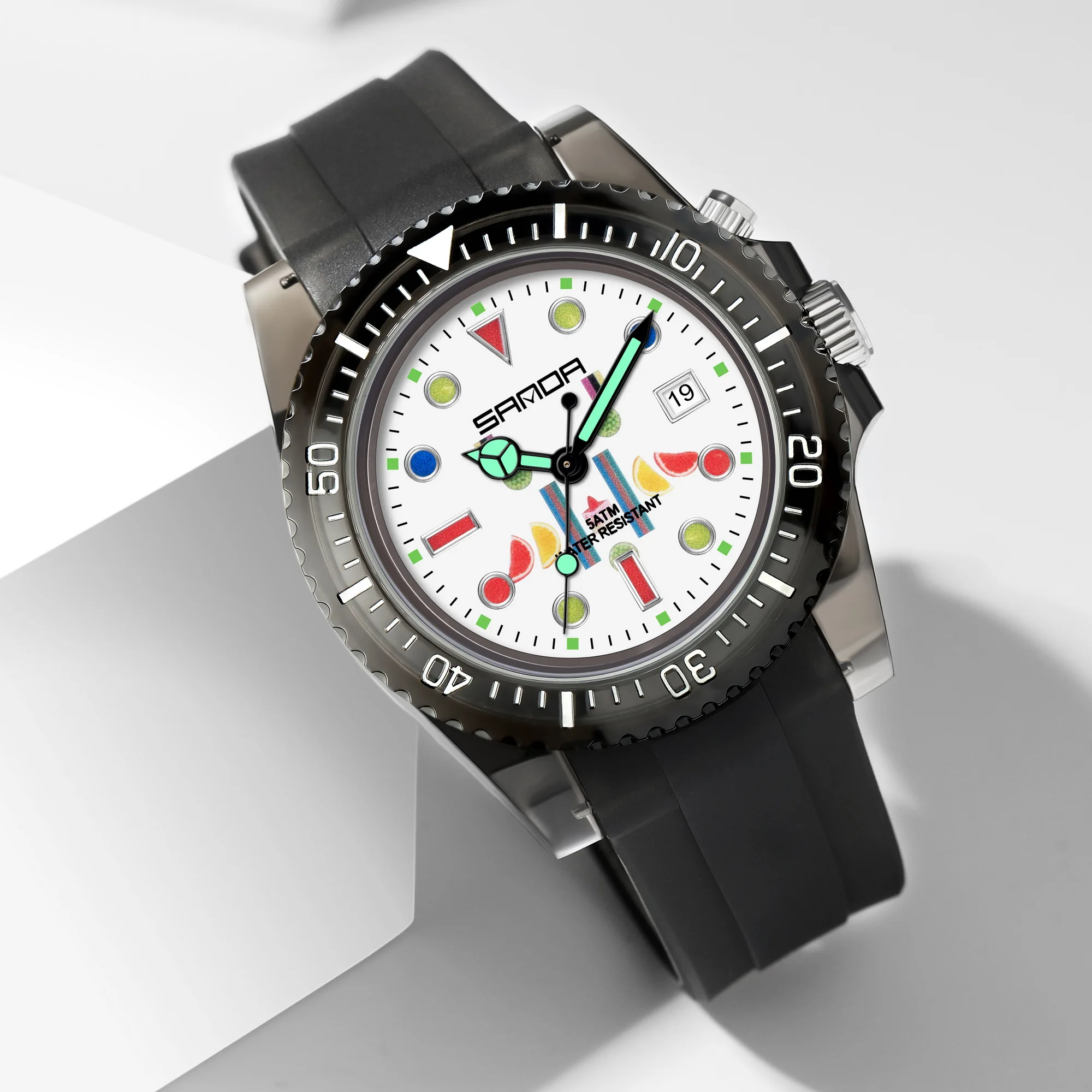

SANDA Brand Women Watches Waterproof Student Sport Quartz Watch Fashion Electronic Wristwatch Unisex Clock relogio feminino 6078