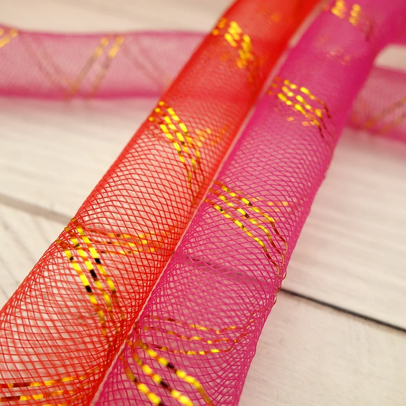 16 мм широкий трубчатые из меха пони с люрексом эластичного чистая трубки пряжа