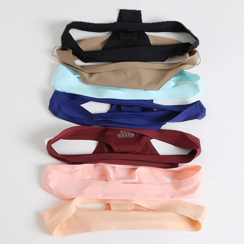 

TrowBridge Solid Simple Women's Panties Thong Sexy Seamless Underwear Girl G-String Skin-Friendly Lingerie Silk Satin Underpants