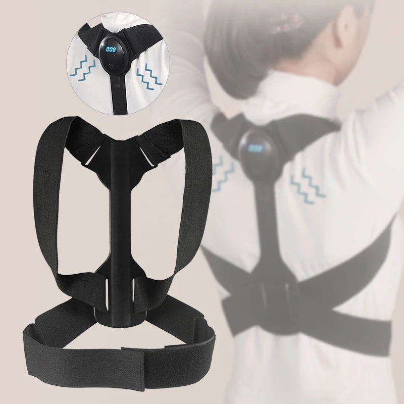 

New Adjustable Smart Back Posture Corrector Back Intelligent Brace Support Belt Shoulder Training Belt Correction Spine Back