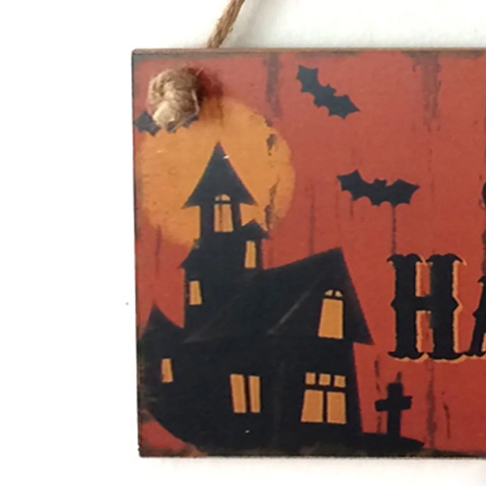 Деревянные изделия Хэллоуин товары для Хэллоуина Деревянный фестиваль Карнавал