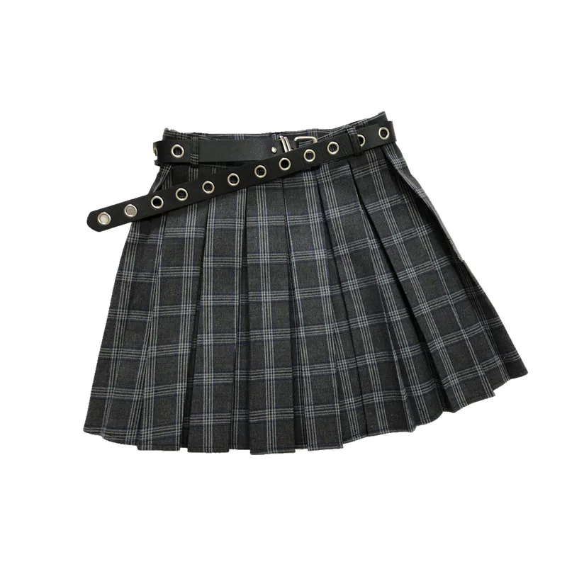 М 4XL Новый Harajuku плиссированная юбка пачка размера плюс элегантный дизайн Высокая
