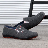 loafers non leather casual shoes man flats slip on shoes men original cheap blue gray sports shoes for male outdoor walking