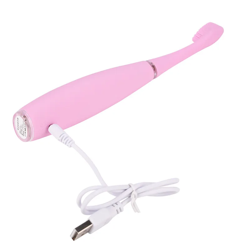 

CkeyiN Usb Waterproof Vibration Silicone Toothbrush Childrenl Deep Cleansing Oral Brushes Electric Teeth Brush Dental Care
