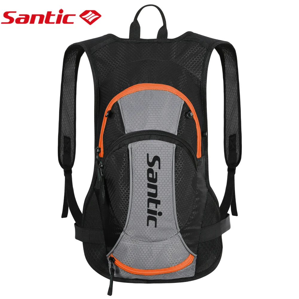 Santic Backpack Cycling Backpack Sports Outdoor Commuting Bicycle Bag Sports Equipment Waterproof Reflective