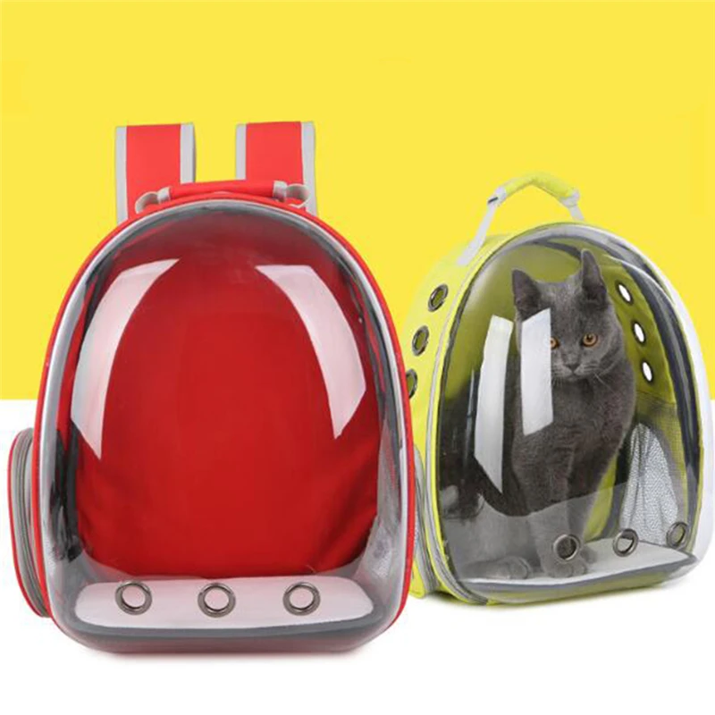 

New Space Capsule Cat Back Bag Breathable Transparent Pet Backpack Small Dog Pet Travel Backpack