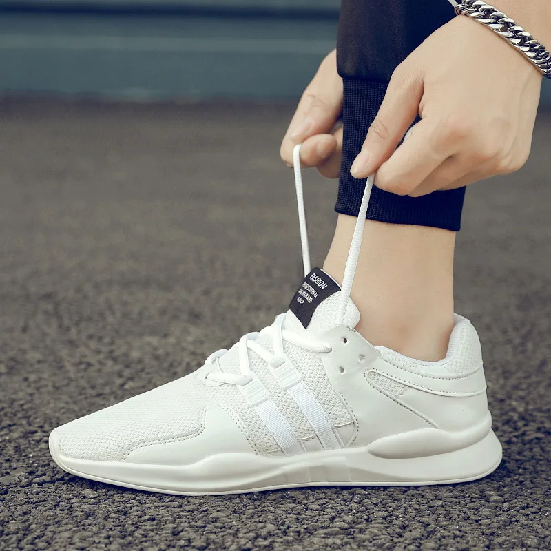 

Spring new men's trendy shoes Korean version of breathable student casual running shoes England all-match men's sports shoes