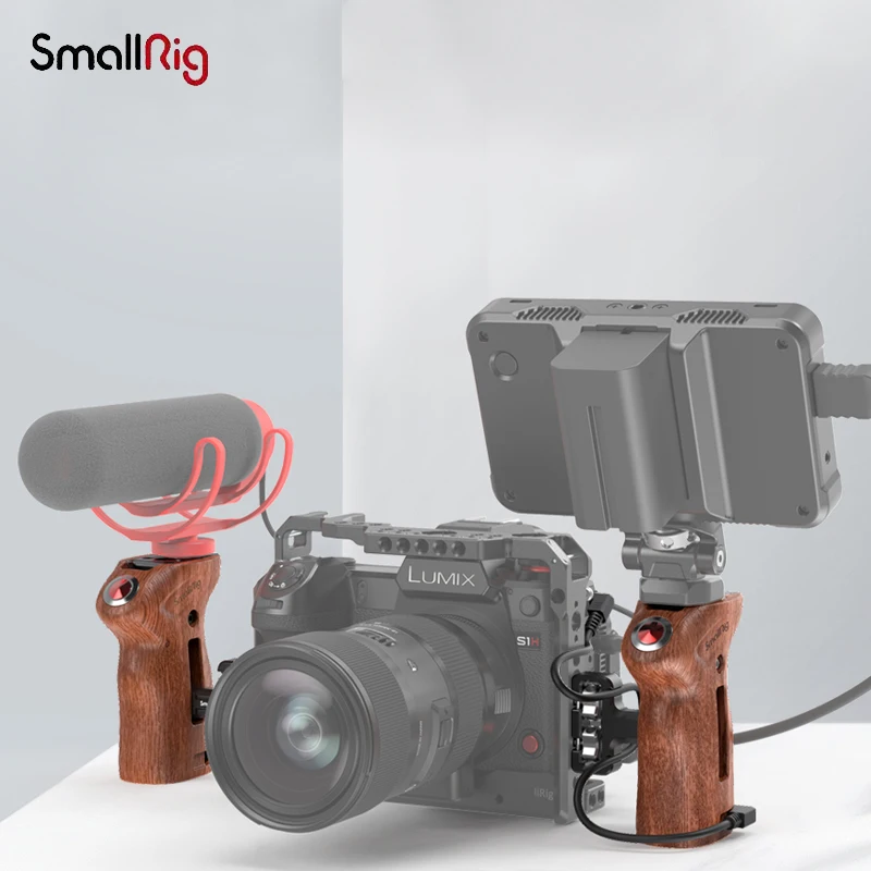 Боковая ручка SmallRig с резьбой и записью пуска/остановки дистанционный триггер для