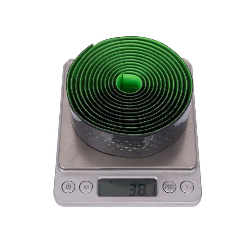 

1 Pair Road Bike Anti-Vibration Vibration Damping EVA PU Handlebar Tape Non-slip Bicycle Drop Bar Wrap Ribbon
