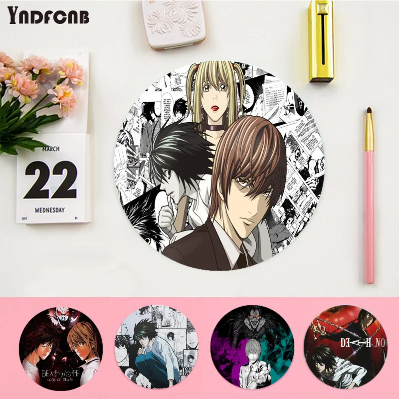 

YNDFCNB Hot Sales Anime Death Note Unique Desktop Pad Game Lockedge Mousepad gaming Mousepad Rug For PC Laptop Notebook