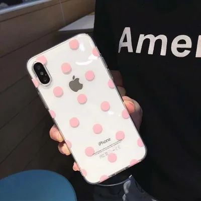 Lovebay чехол для телефона для iPhone 11 6 6s 7 8 Plus X XR XS 11Pro Max мультфильм Любовь Сердце прозрачный Ультратонкий Мягкий ТПУ задняя крышка чехол s - Цвет: SJ6789P