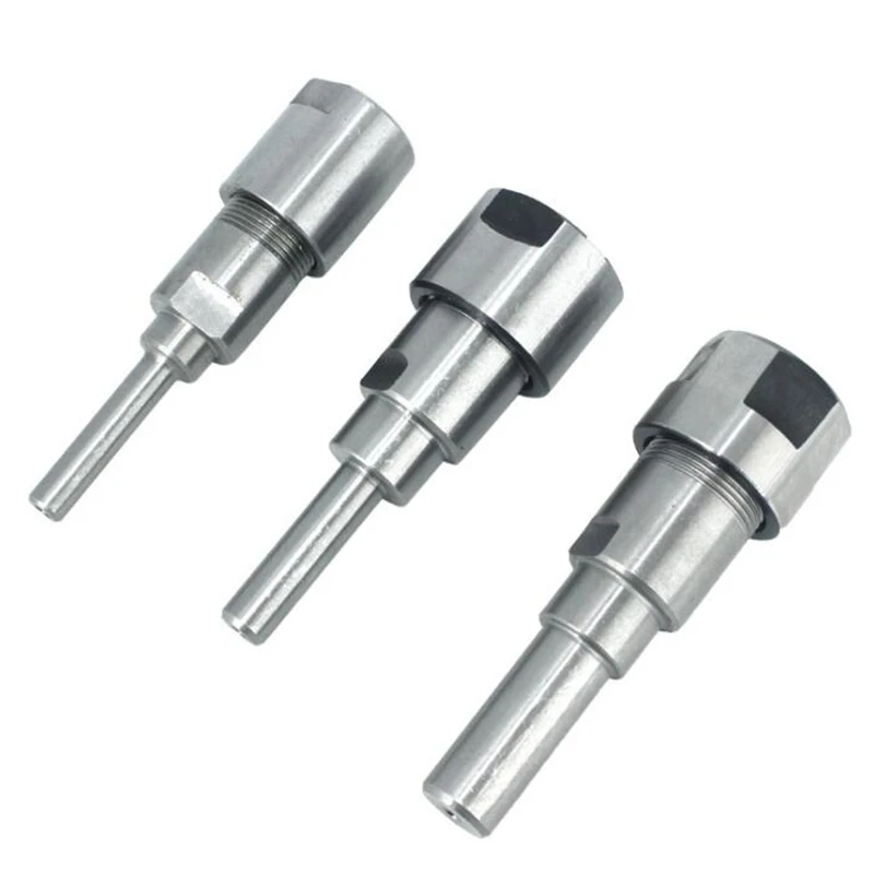 

8mm 12mm 1/2" 1/4" Shank Milling Cutter Extension Rod Engrave Machine Router Bit Holder Adapter Woodworking Tool