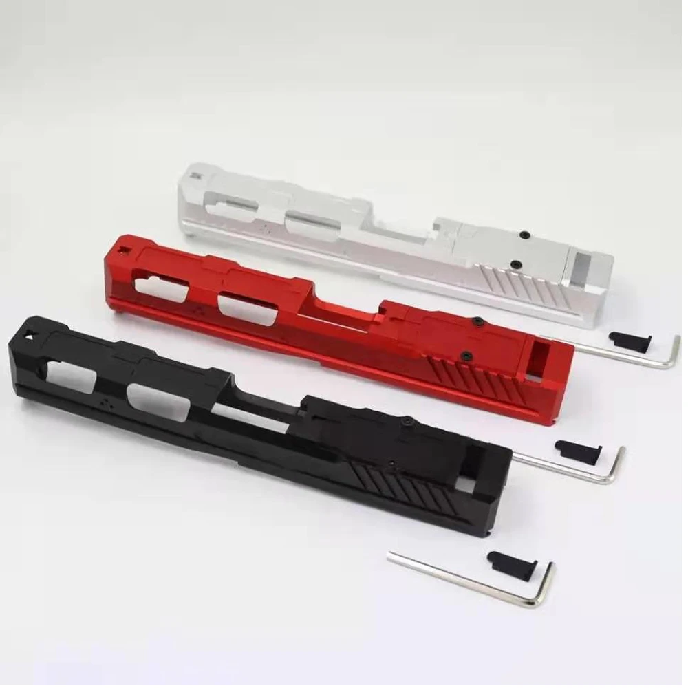 

Новинка, металлическая скользящая рама P1 SAI SI для Kublai CNC Gel Blaster, алюминиевые игрушечные аксессуары, обновленная рама для страйкбола, пейнтбол...
