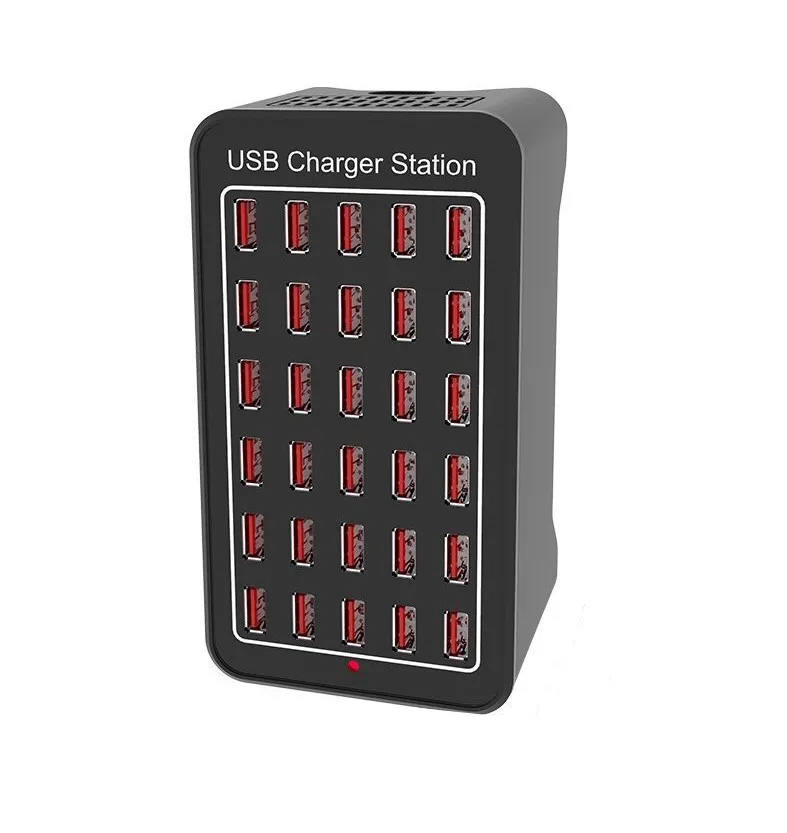 

Умное зарядное устройство USB 30 портов, 30 А, 150 Вт, с несколькими USB-портами